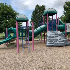 Picture of play structure at Glazebook Park in Godfrey, IL